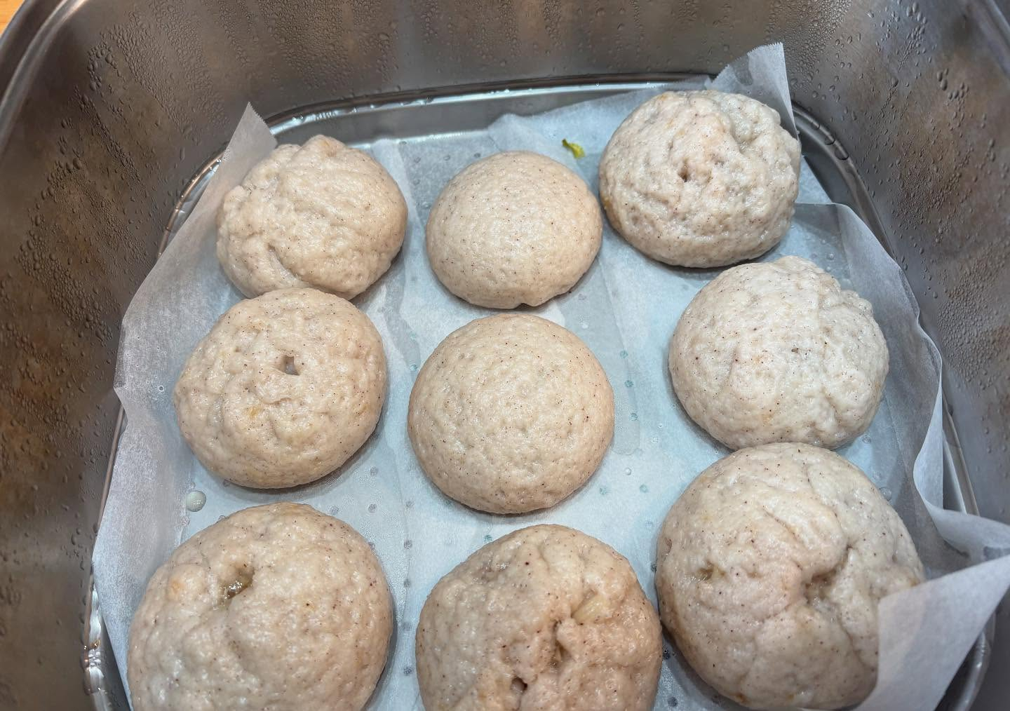 今日は、今年最初の肉まん教室でした。