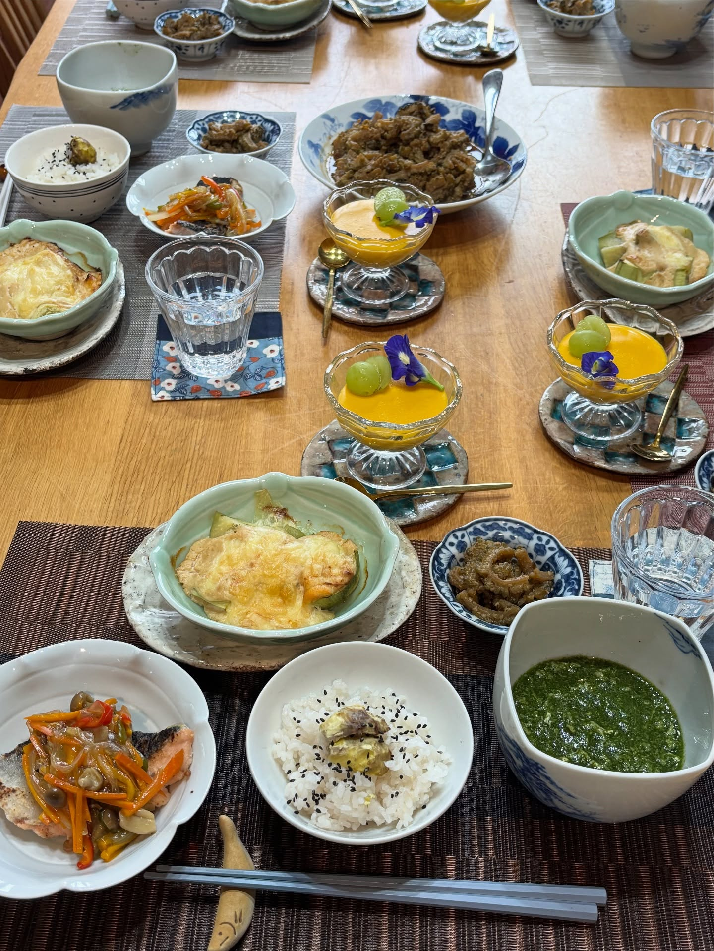 今日のお料理教室は、